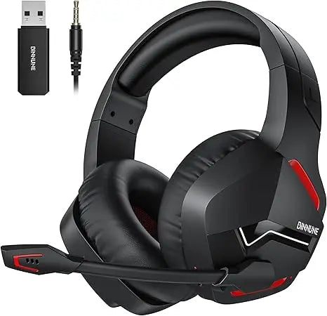 BINNUNE BW01 Wireless Gaming Headset With Mic For PC PS4 PS5