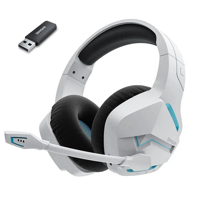 BINNUNE BW01 Wireless Gaming Headset With Mic For PC PS4 PS5