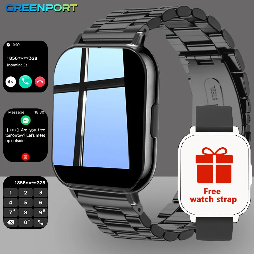 Odelettevcy Smart Watch For Men And Women Multi Function Tracker