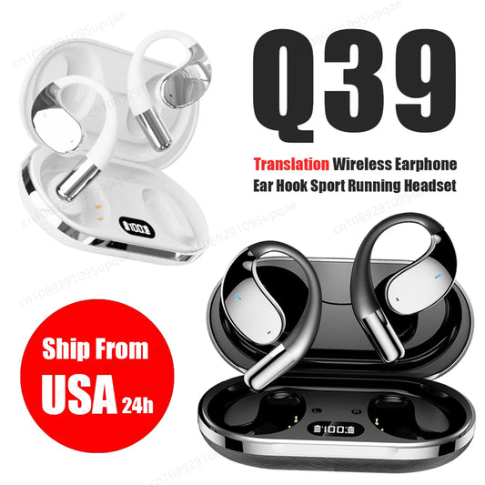 INMAS Q39 AI Translation Wireless Earphones Bluetooth TWS Headset