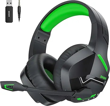 BINNUNE BW01 Wireless Gaming Headset With Mic For PC PS4 PS5