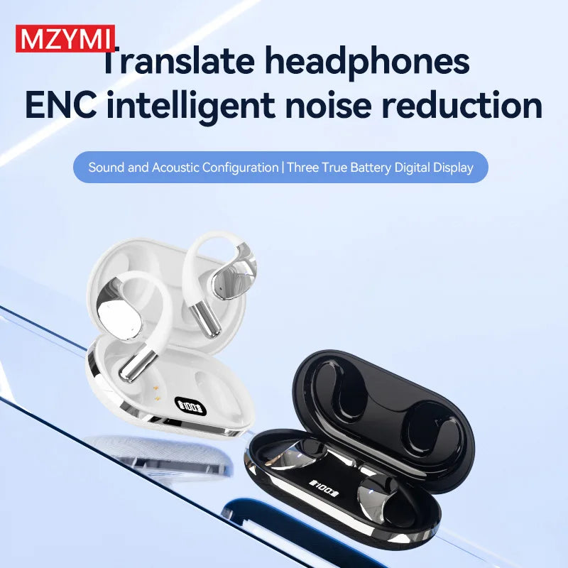 INMAS Q39 AI Translation Wireless Earphones Bluetooth TWS Headset