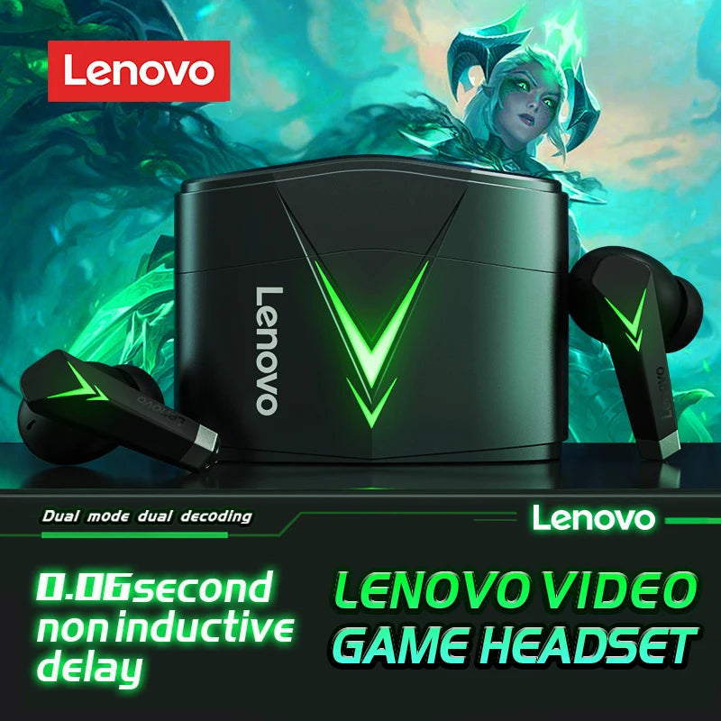 Lenovo LP6 Bluetooth 5 Earphones With Deep Bass Sound