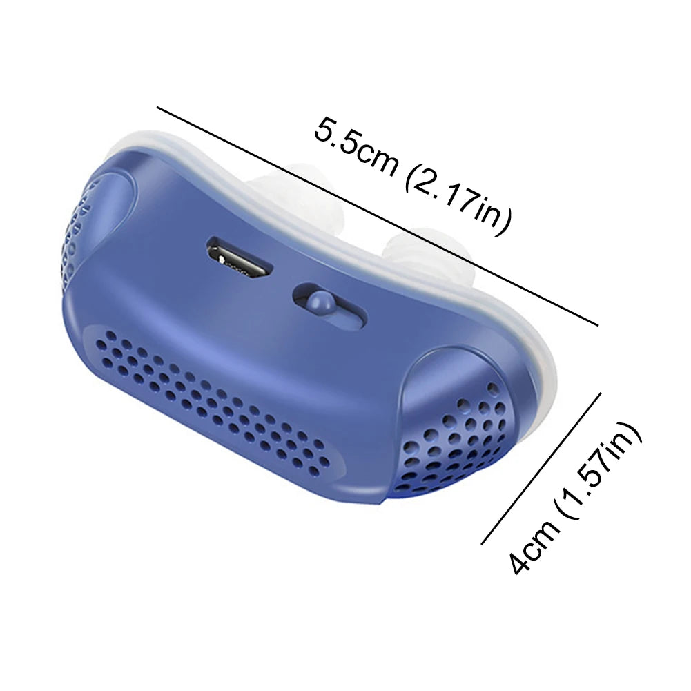 Silicone Electric Anti Snore Device Effective Snoring Prevention Anti Snoring Nasal Dilators Anti Snore Nose Clip for Men Women