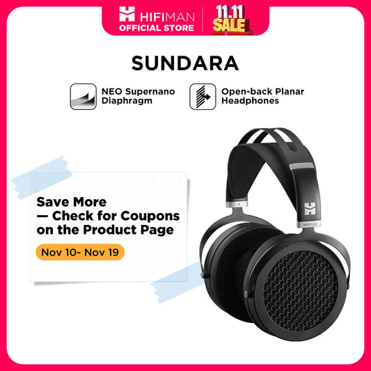 Hifiman Sundara Open Back Planar Magnetic Headphones