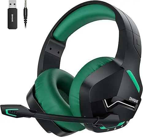 BINNUNE BW01 Wireless Gaming Headset With Mic For PC PS4 PS5