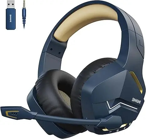 BINNUNE BW01 Wireless Gaming Headset With Mic For PC PS4 PS5