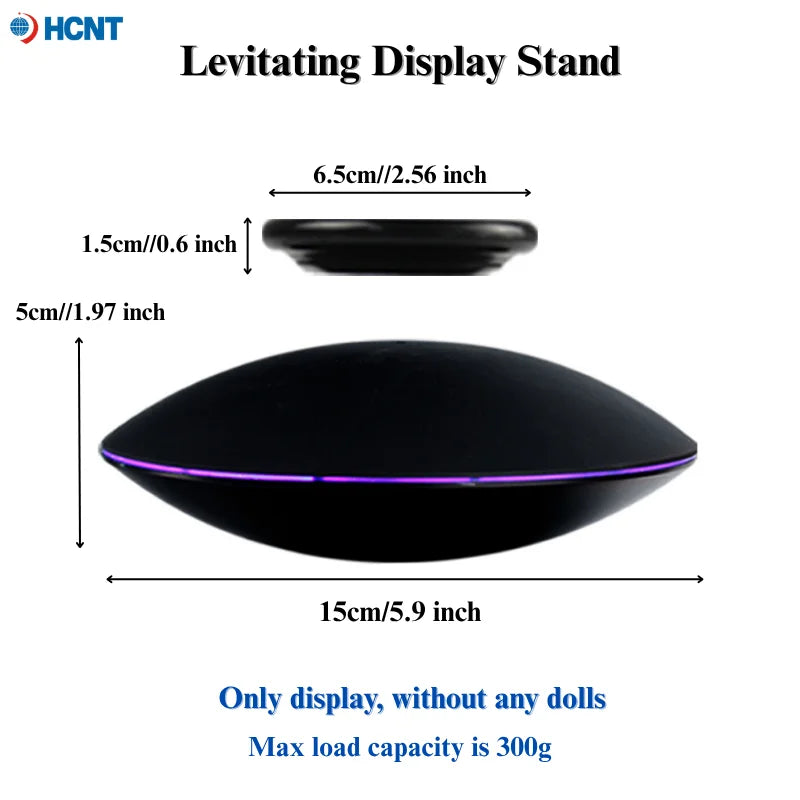 HCNT Levitating Display Floating Display Levitating Display Stand Levitating Decor Magnetic Display Levitation for Figures Toys