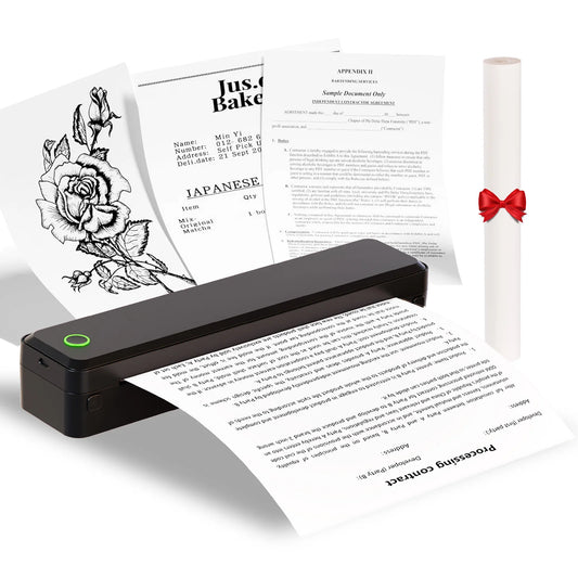 TakeYou Portable Wireless Inkless Thermal Printer For Travel And Office