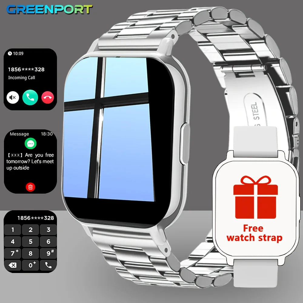 Odelettevcy Smart Watch For Men And Women Multi Function Tracker