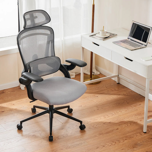 JHK Ergonomic Mesh Office Chair With Lumbar Support And Tilt